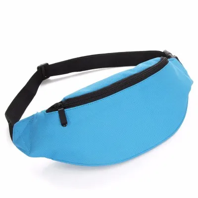 Classic Sports Canvas Fanny Pack Waist Woman Bag Running Belt Wholesale Fitness Bumbag Custom Logo