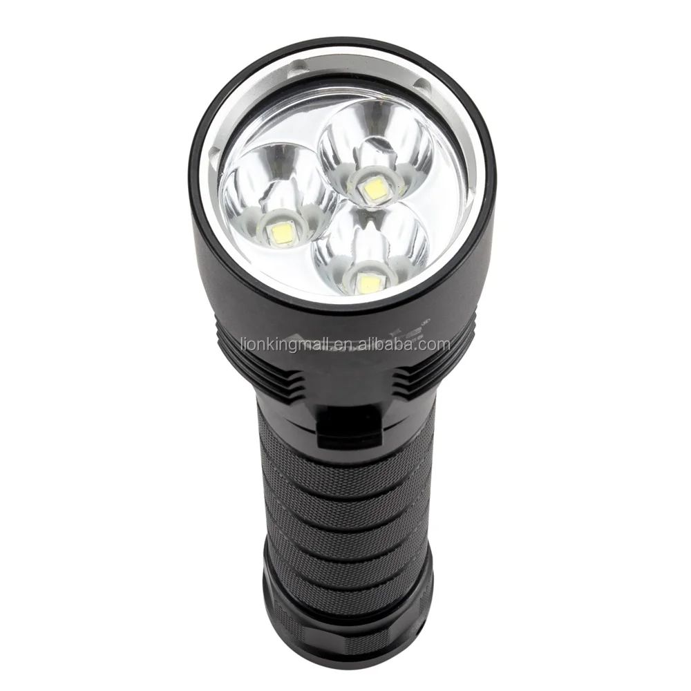 Alonefire DV55 3x XM-L2 Led 30W High power diving flashlight 100m Underwater Dive fill light Torch Outdoor hunting lighting lamp