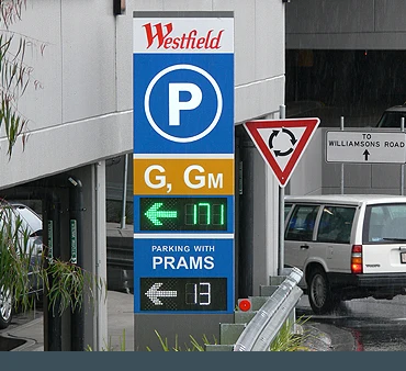 Wireless Sensor Outdoor Parking Guidance System