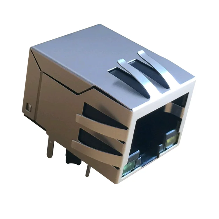 
Ethernet With Transformer Female RG45 Magnetic Modular Jack RJ45 Connector  (62046351051)