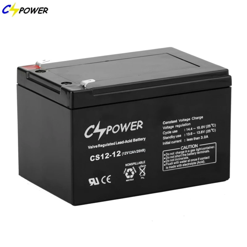 CSPOWER компактная аккумуляторная батарея 20ah батарея 12 В