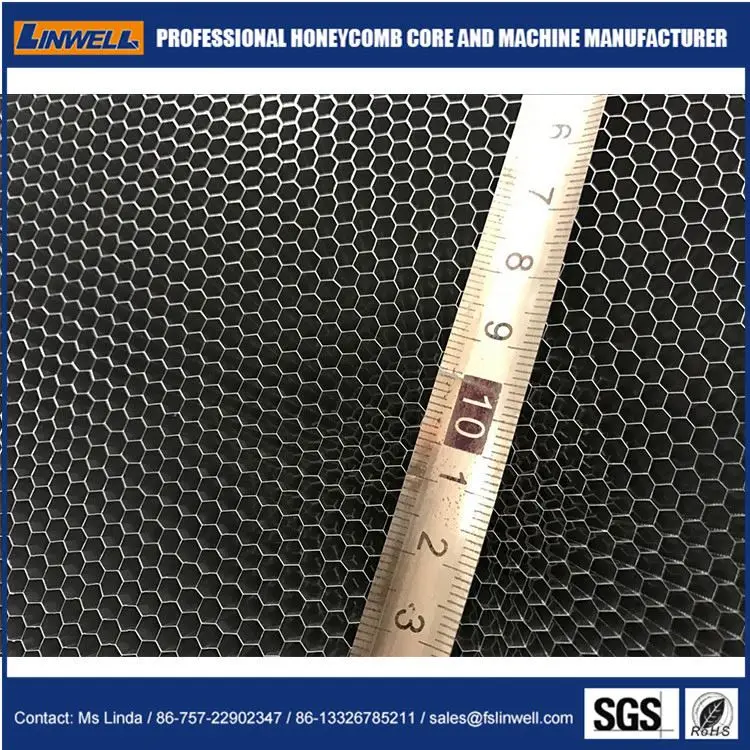 Industrial/Commercial applications, light honeycomb louver with micro hole aluminum honeycomb core