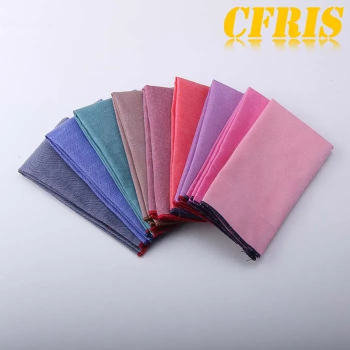 
100%cotton handkerchief pure color handkerchief 