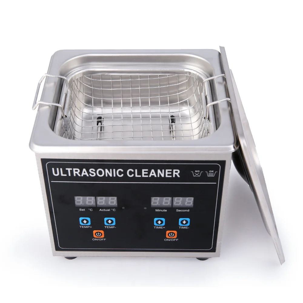 1.3L 120W 40kHz cleaning machine for Jewelry Watch DentalMini Ultrasonic Bath Ultrasound Cleaner