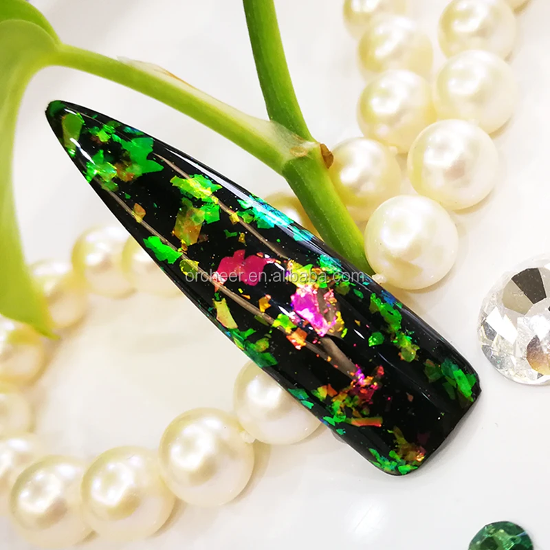 2018 Orcheer New Colorized Chameleon Flakes color shift flakes for Nail gel polish and Nail art