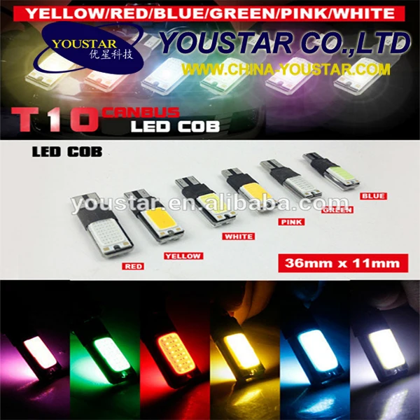 Canbus авто rgb smd t10 w5w 194 3 Вт сид удара, настройки света, автомобиль лампа для чтения