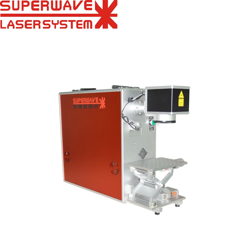Fiber laser engraving and marking machine tools for jewelry