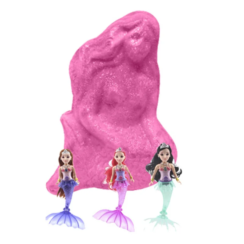 new  bath bomb with toy for kids   bath fizzer ball  Bubble ball  rich styles, colors, fragrance OEM ,Factory direct sales