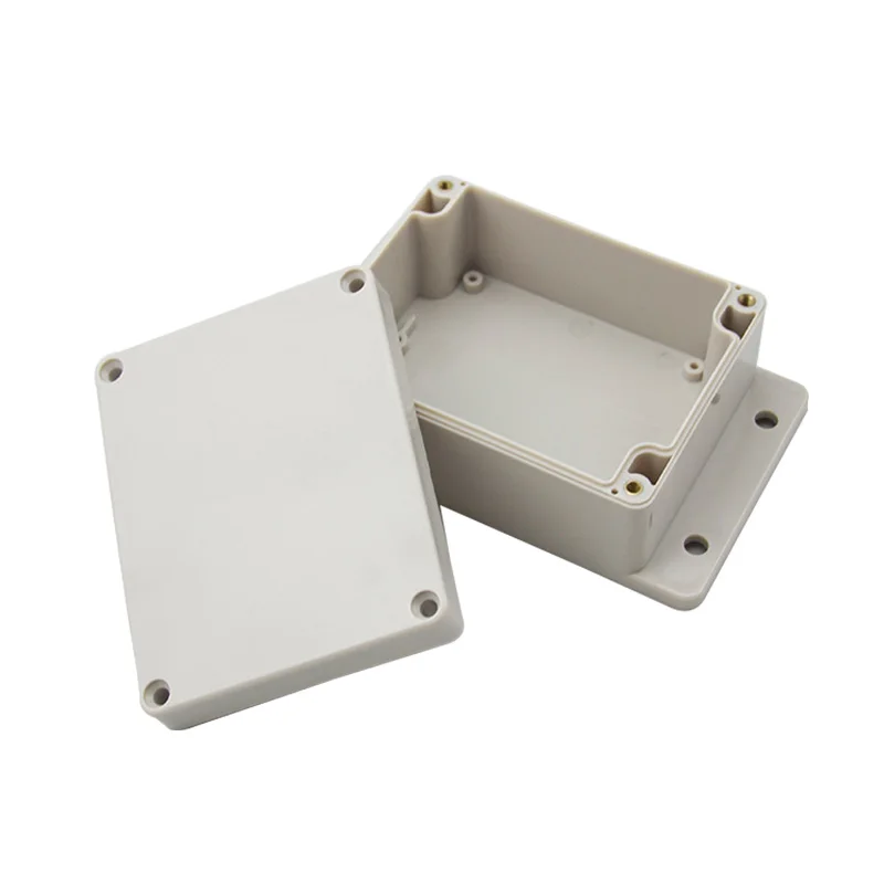 JHASB118 115*90*55mm Screw type mounting electrical junction enclosure IP65 abs box with fixed ear