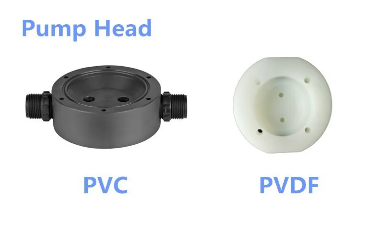diaphragm solenoid chlorine dosing pump,with PVC/PVDF material