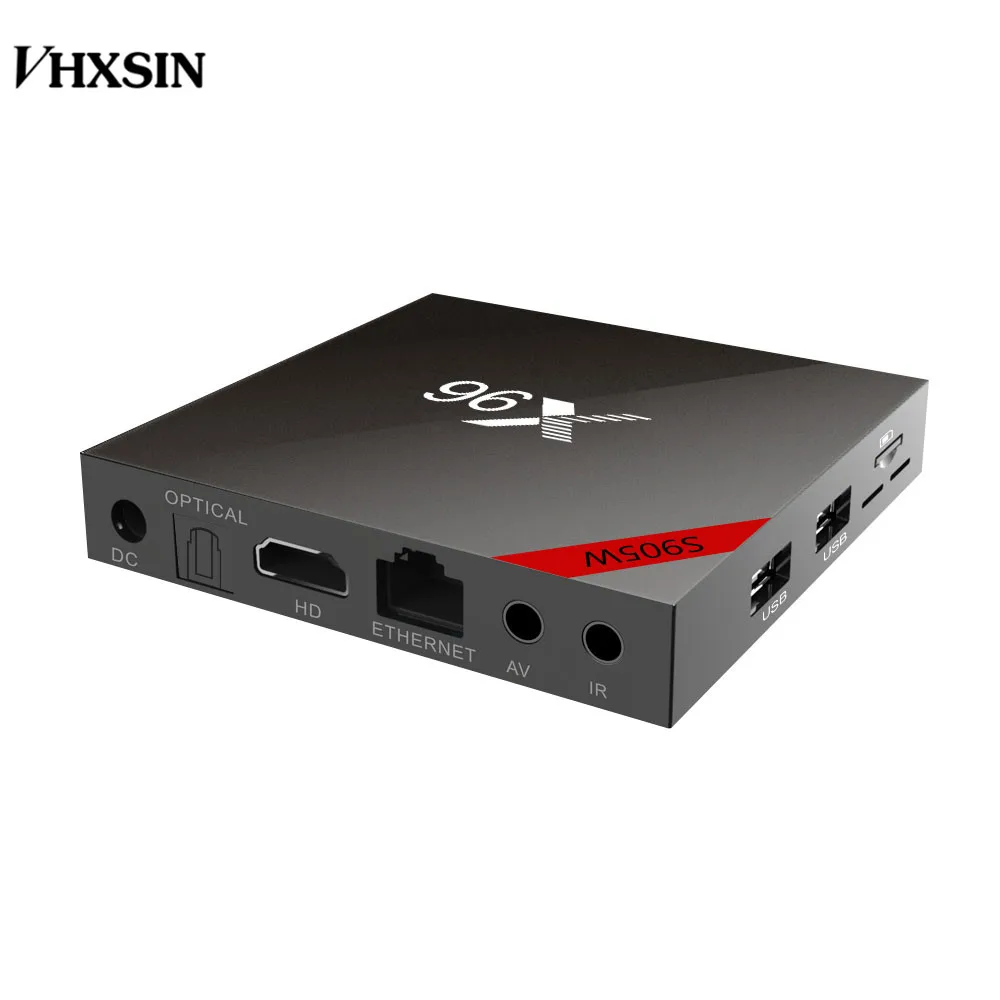 Original Amlogic S905W  Quad-Core CPU 2GB RAM/16GB ROM Live TV  Streaming Media player X96 Set Top Box WIFI 3D 4K Movies