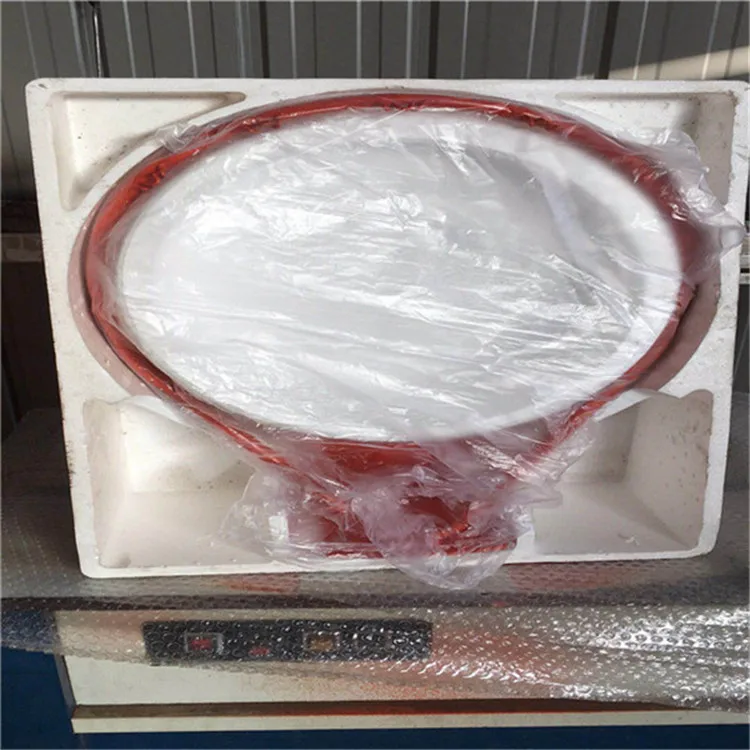 Standard 18 inch basketball rim for outdoor use