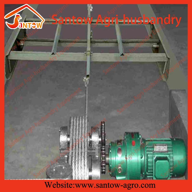 Automatic Cycloidal Motor Chicken Poultry Manure Removal System