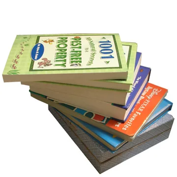 Мягкая обложка книга оптовая печать завод