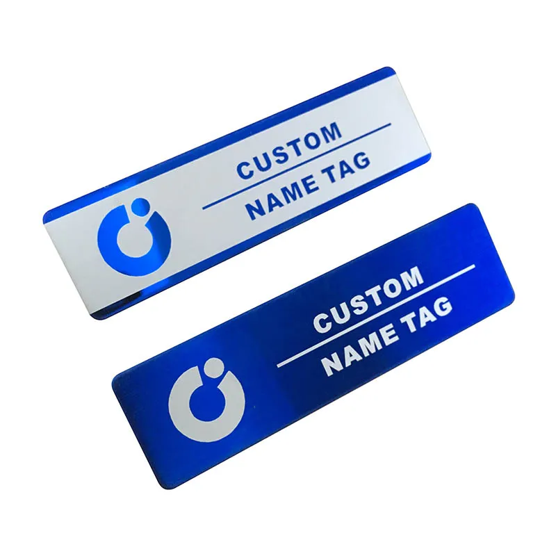 
electroplating matt metal attach nameplate Logo Decorating nameplates Metal Nameplates 