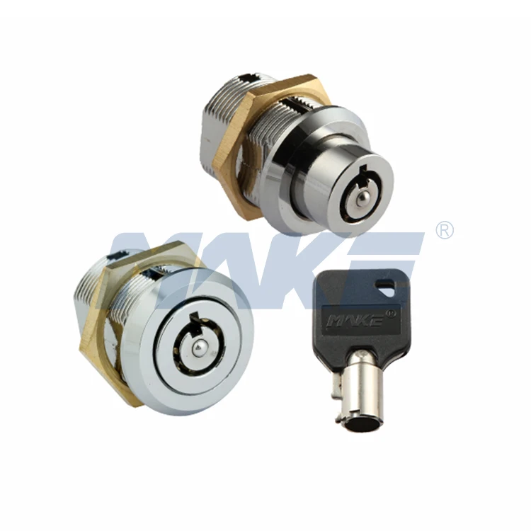 MK500 Zinc Alloy Push Lock Cylinder with  Tubular Key