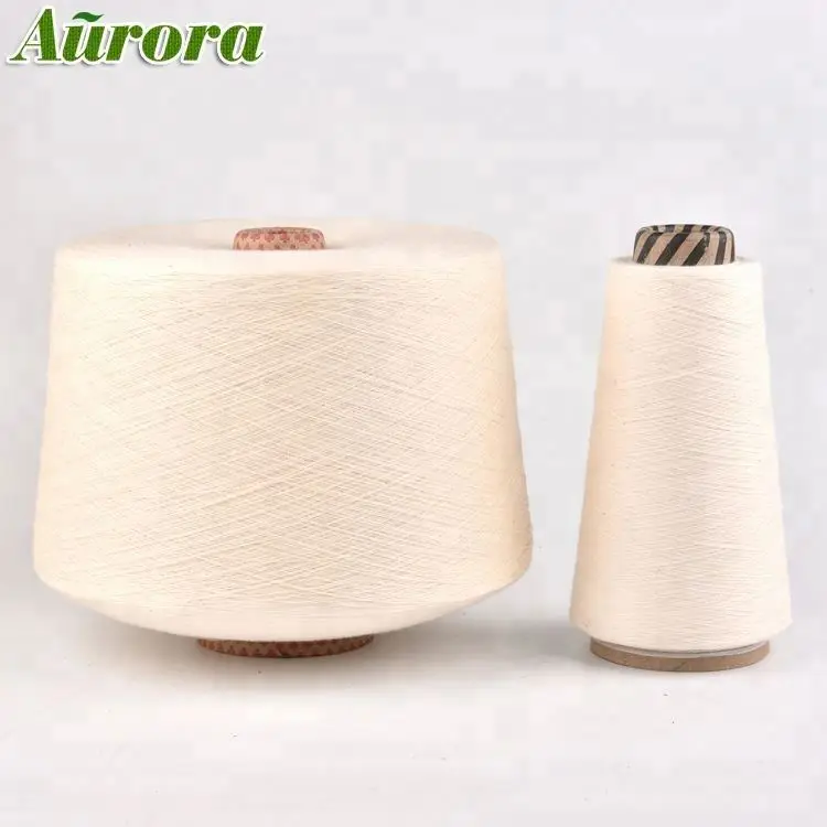 Good service high twist yarn yarn samples thread grey melange yarn