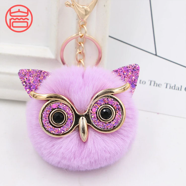 
Rabbit animal fur pompoms for real fur ball for slippers keychain hat pom pom 
