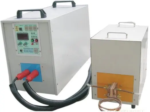 portable high frequency induction heating machine