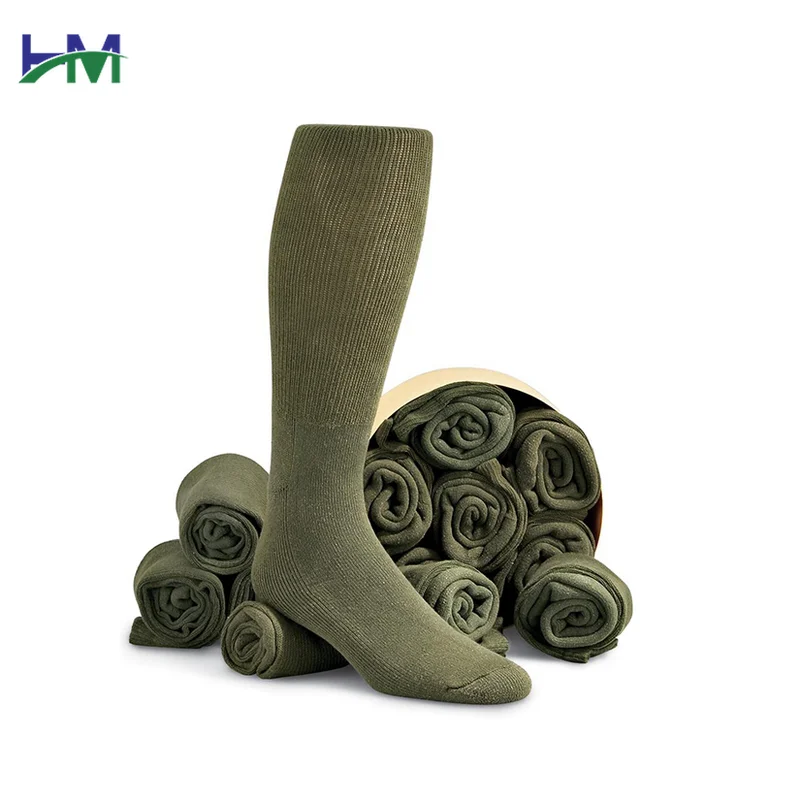 
 HM-A759 избыточные вьетнамские Военные зеленые армейские шерстяные хлопковые носки nato производство армейских военных носков  