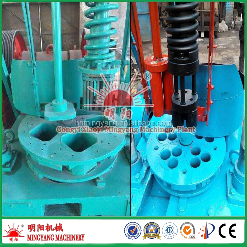 Hot sell carbon powder honeycomb briquette punching machine supplier