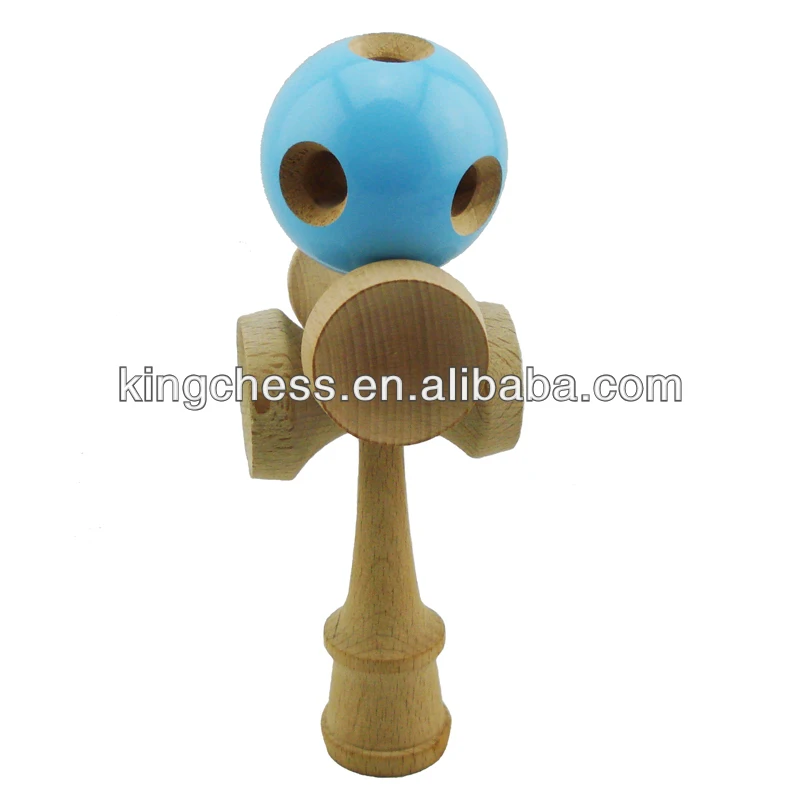 Wholesale Factory Cheap Wood Various Colors Mini Kendama Colorful Wooden Toy