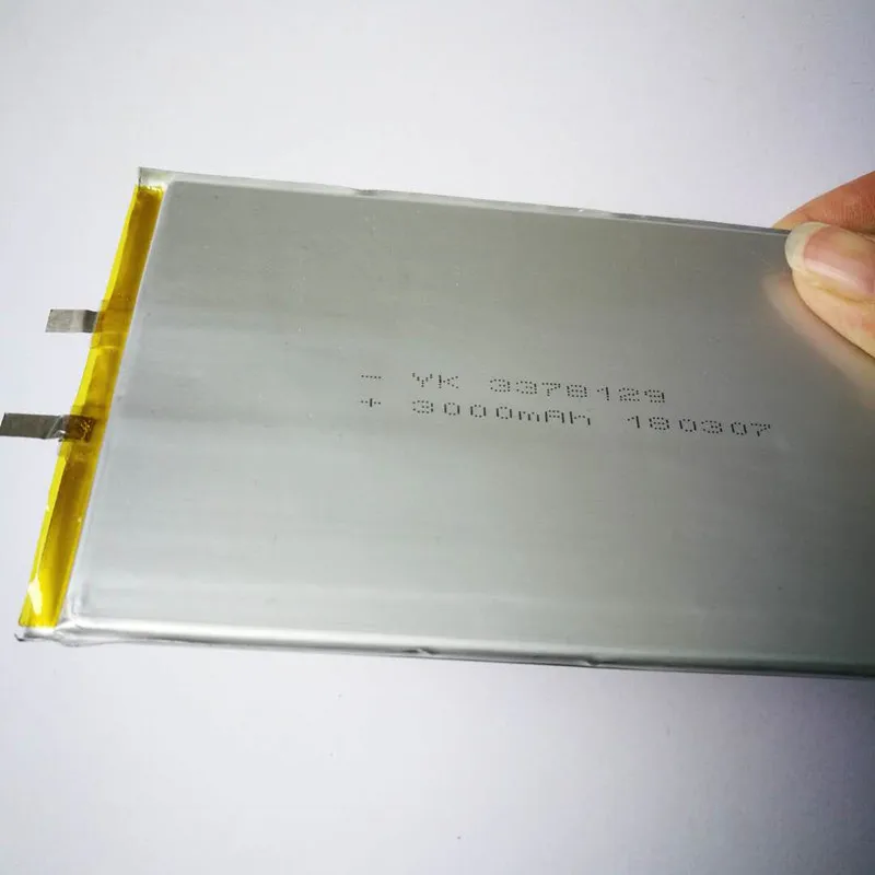 3378129 Rechargeable li-ion Li ion Lithium polymer lipo 3.7V 3000mAh tablet battery