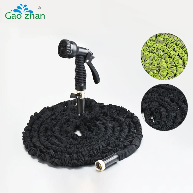 Садовый расширяемый шланг Европейского типа, 100 футов