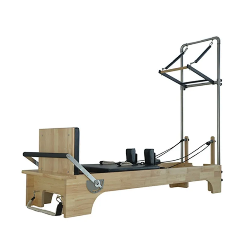 Pilates equipment Factory Commercial  Stainless Steel reformer Pilates Reformer with Half Trapeze