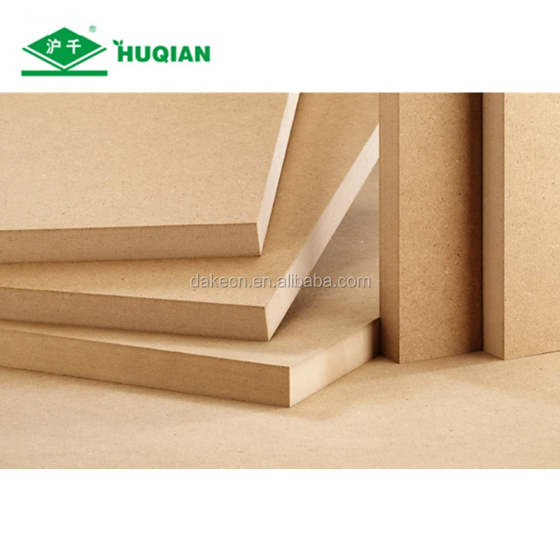 
18mm laminated mdf board of plate mdf raw price 