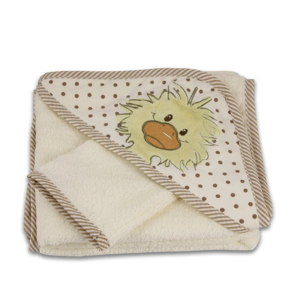 Low Price Guaranteed Quality Wholesale Animal Hooded Cotton Baby Bath Robe