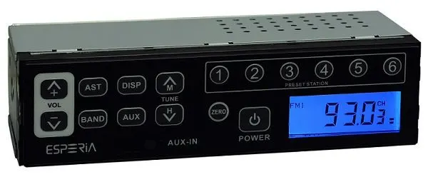 HIDAKA M99 AM FM MP3 All Band 1 Din Radio Car for Kobelco AUX Excavator Radio