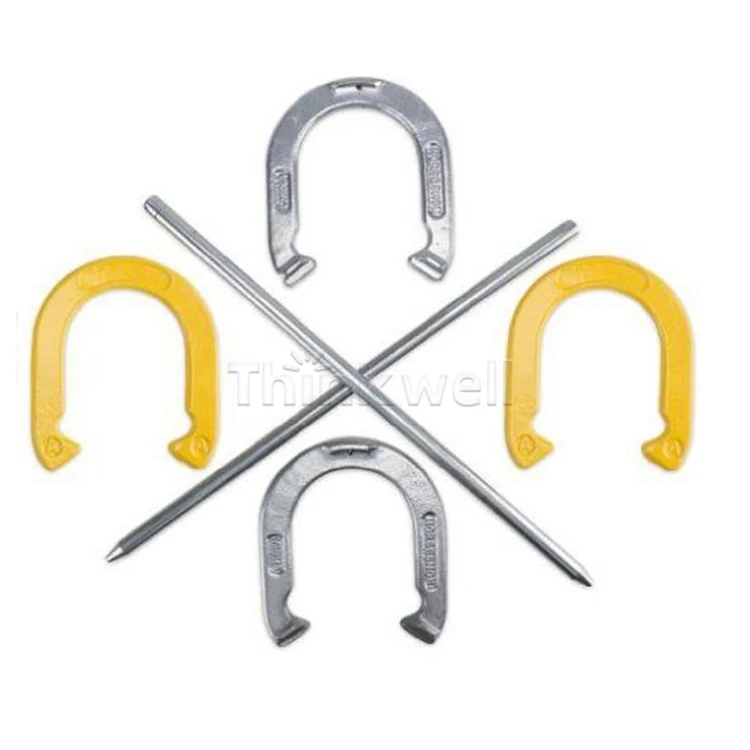 Heavy Duty Outdoor Game Horseshoe Set