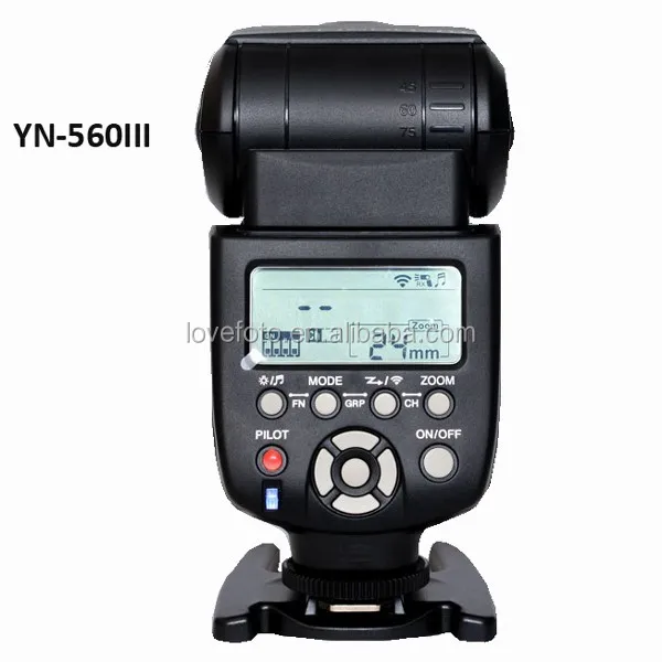 Светодиодная лампа для видеосъемки YONGNUO 2,4G беспроводной триггер для вспышки Speedlight YN-560 III для Pentax Panasonic DSLR камер, YN560 III,YN560III