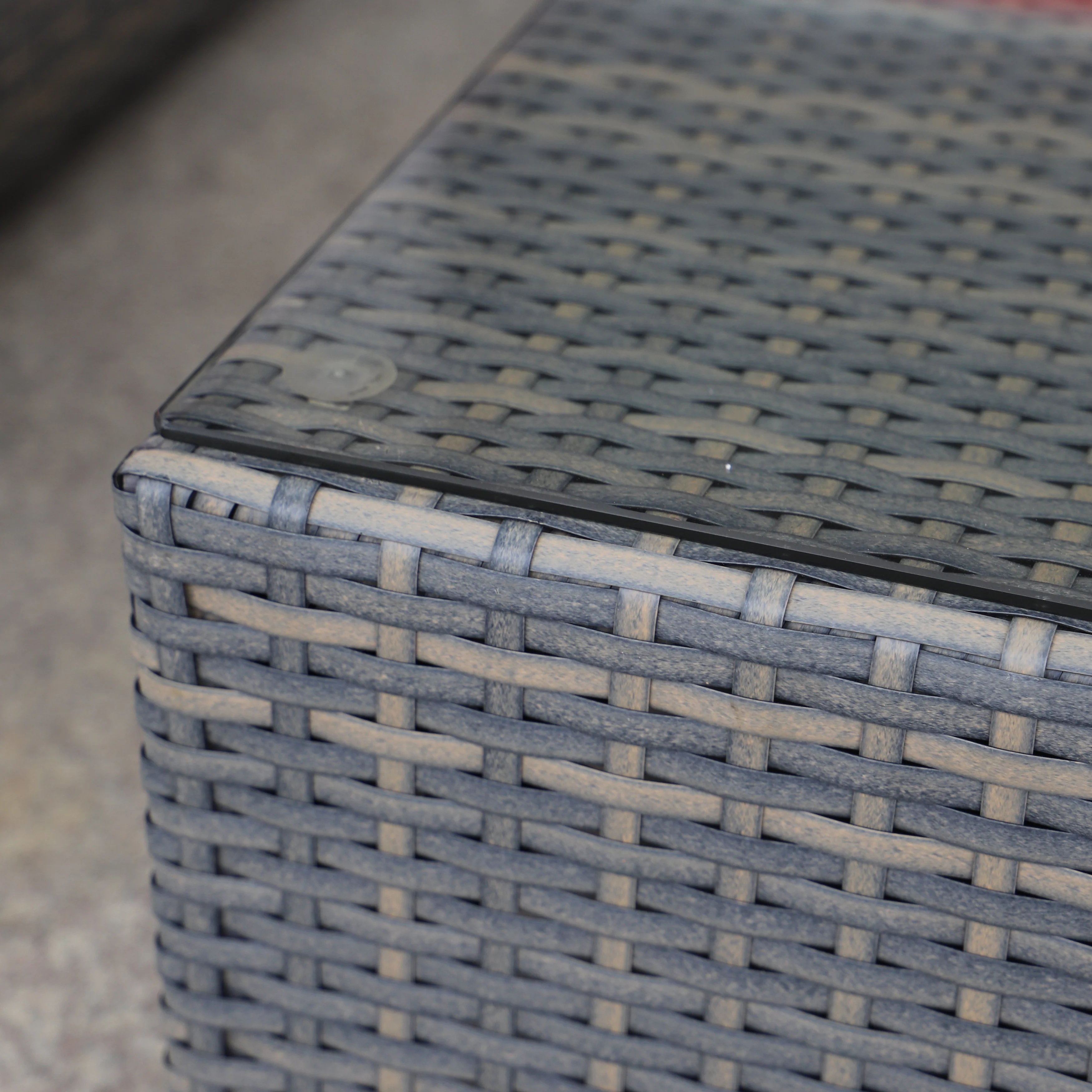 3pcs outdoor furniture lounge cheap wicker furniture