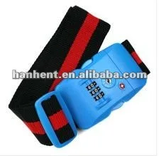 tsa lock luggage strap