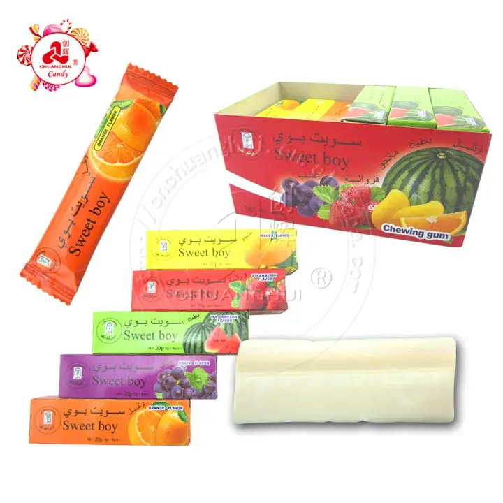 Высокое качество сладкий мальчик жевательные конфеты