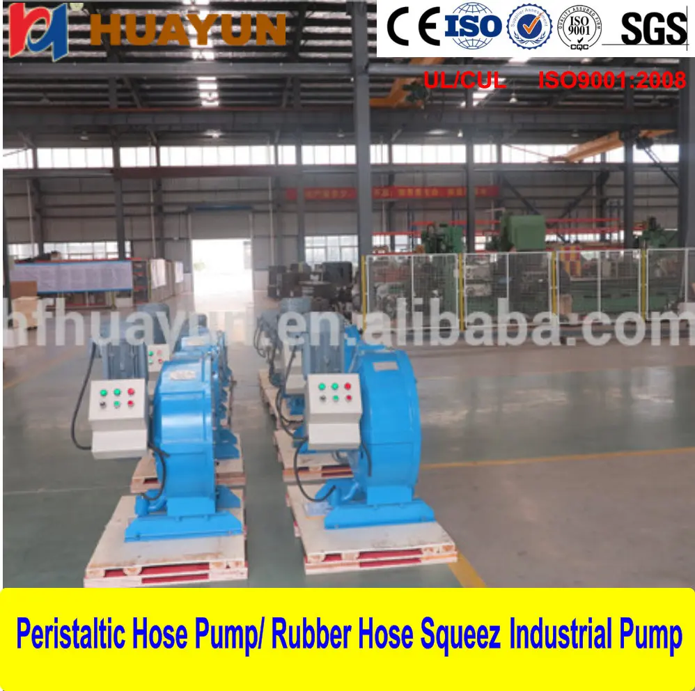 Hose Squeeze Peristaltic Pump for Cement Grout Injection Hose Peristaltic Pumps/Piston mortar pump for concrete