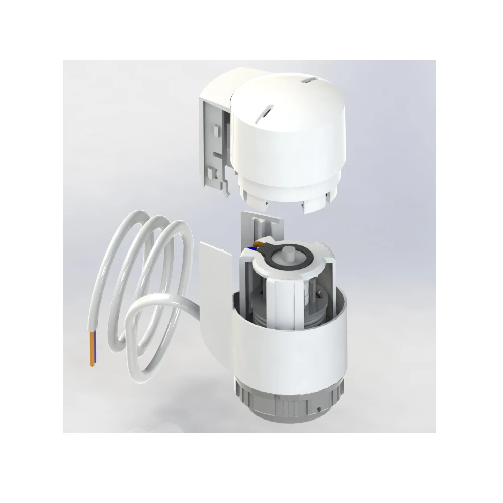 
Electric valve actuator of heat manifold 