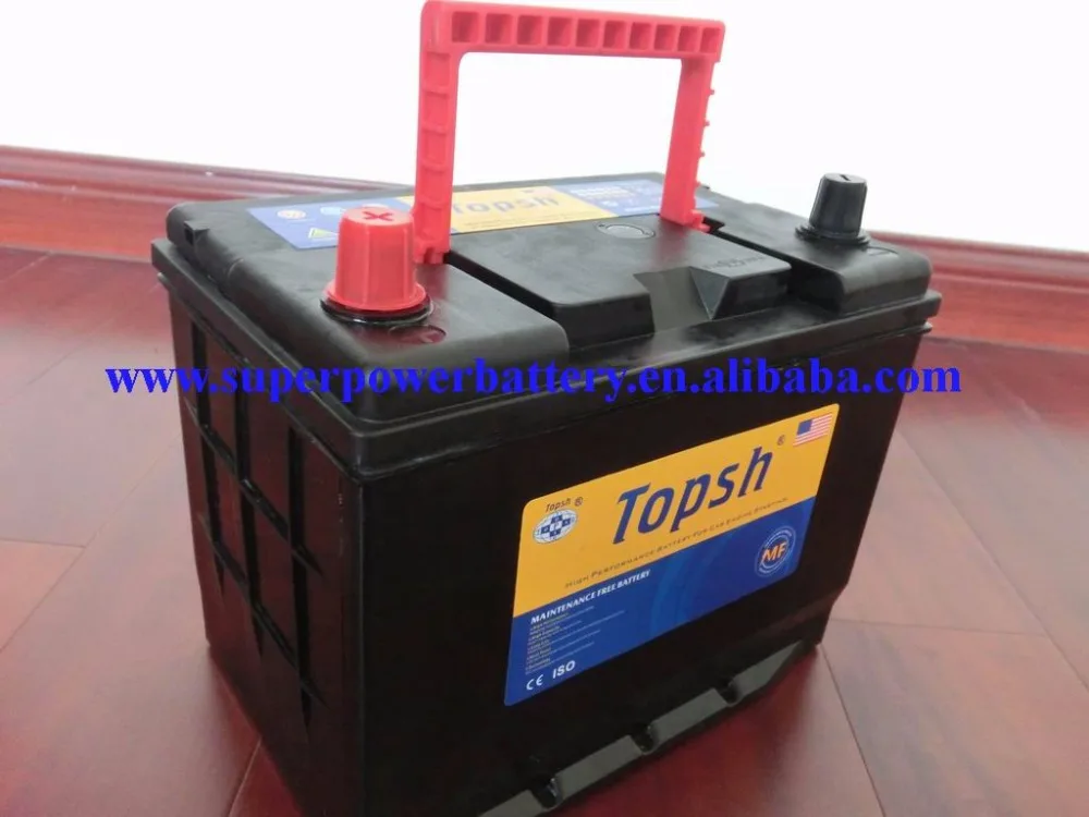 75D26R MF / NS70MF 12V65AH JAPANESE CAR BATTERY