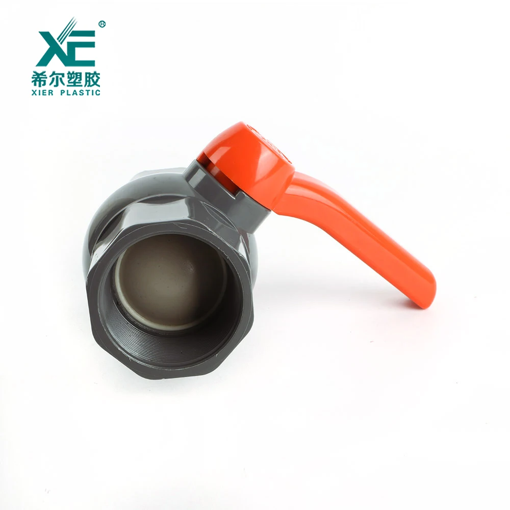 Профессиональные качественные пластиковые фитинги из ПВХ, восьмиугольный шаровой клапан