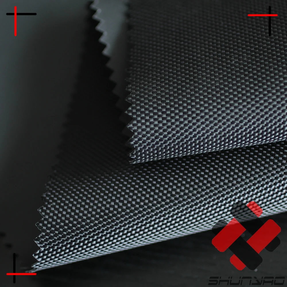
polyester 1680D double yarn oxford fabric laminated with PVC 