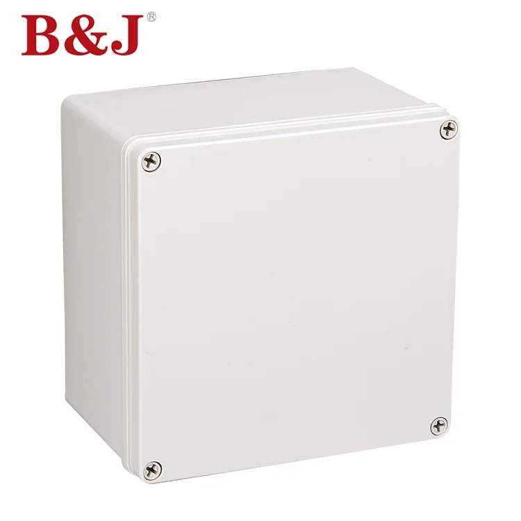 B&J Plastic Waterproof Abs Material Enclosure Instrument Distribution Box