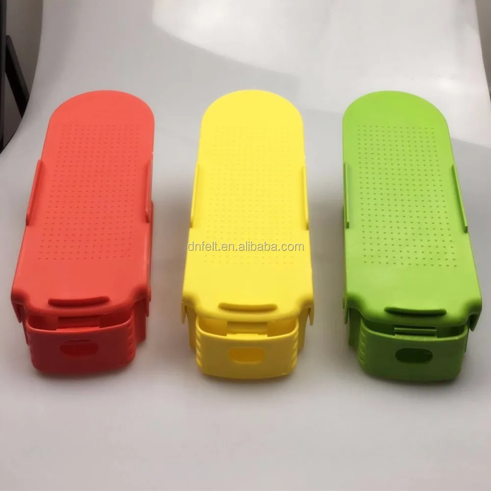 Новинка 2018, Пластиковый Регулируемый органайзер для обуви