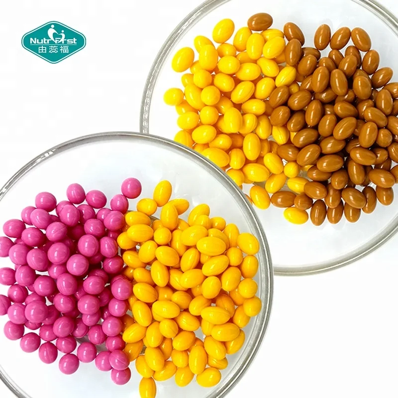 Customize Formula Healthcare Pregnancy Supplement Iron Folic Acid Softgel Capsules for Pregnant Women