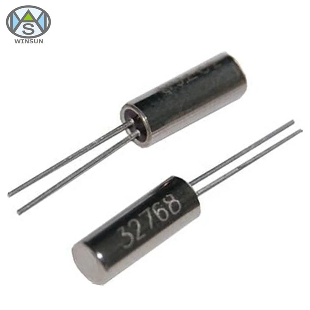 High Quality D3 x H8mm 32.768Khz Cylindrical Quartz Crystal Resonator