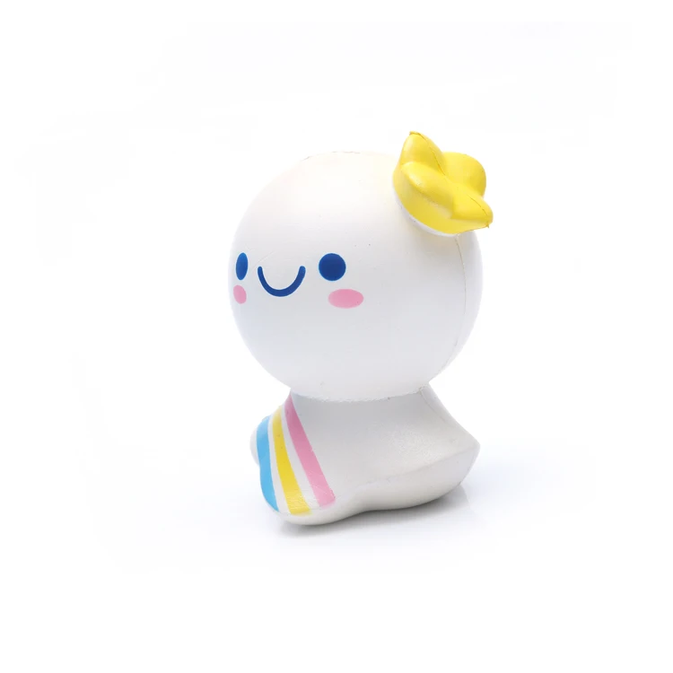 Custom color size shape squishy scented squishy penguin kawaii toys