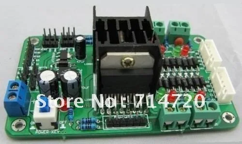 Worldwide free shipping 4CH DC motor control 4CH servo motor controller