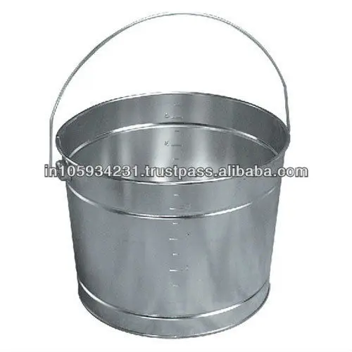 copper plated paint bucket paint bucket different sizes 20 liter paint bucket