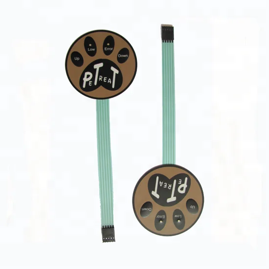LED controller Standard  with metal dome, embossed buttons, connector, led and window ect keypad switch